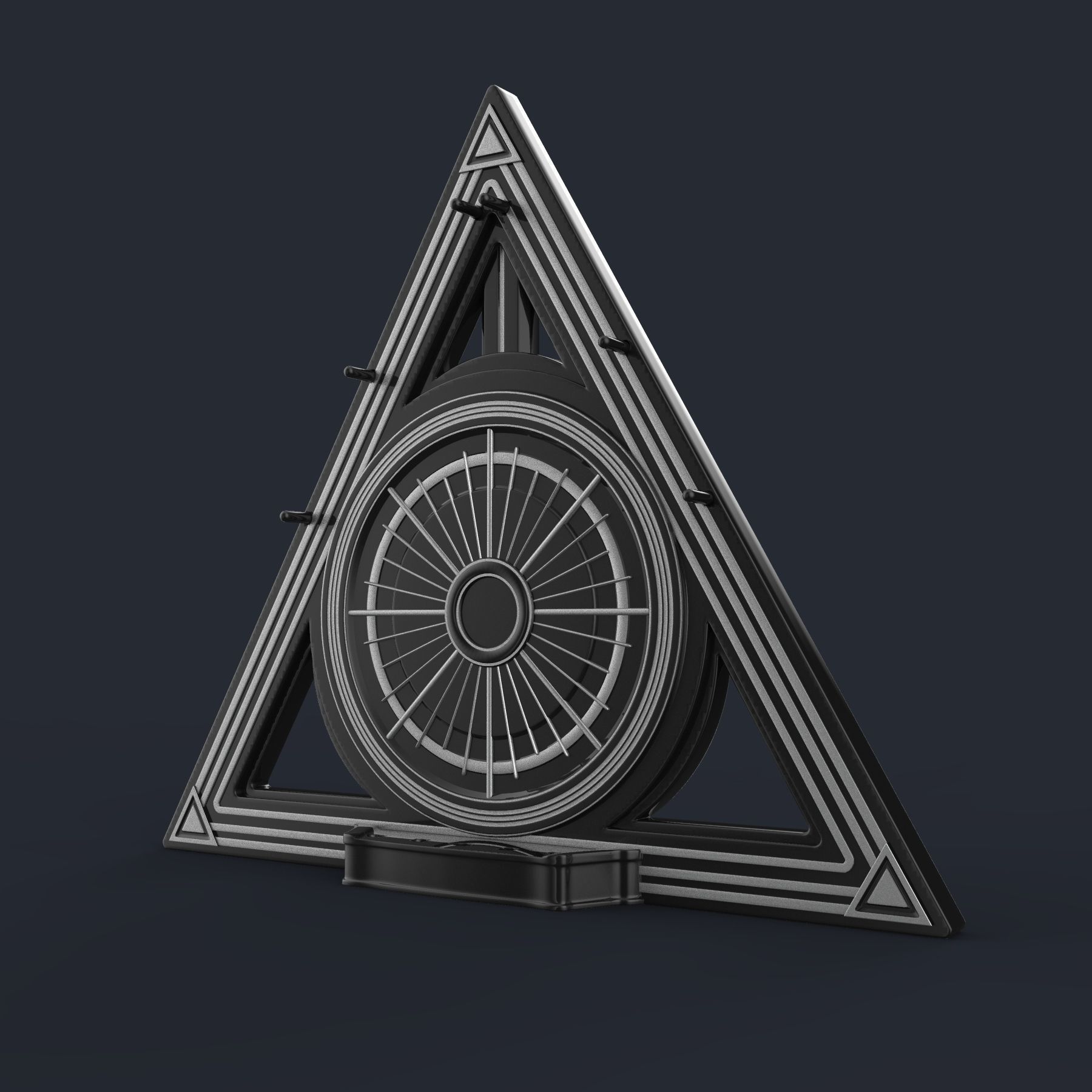 Deathly Hallows Wand Display - Harry Potter 3D print model_1