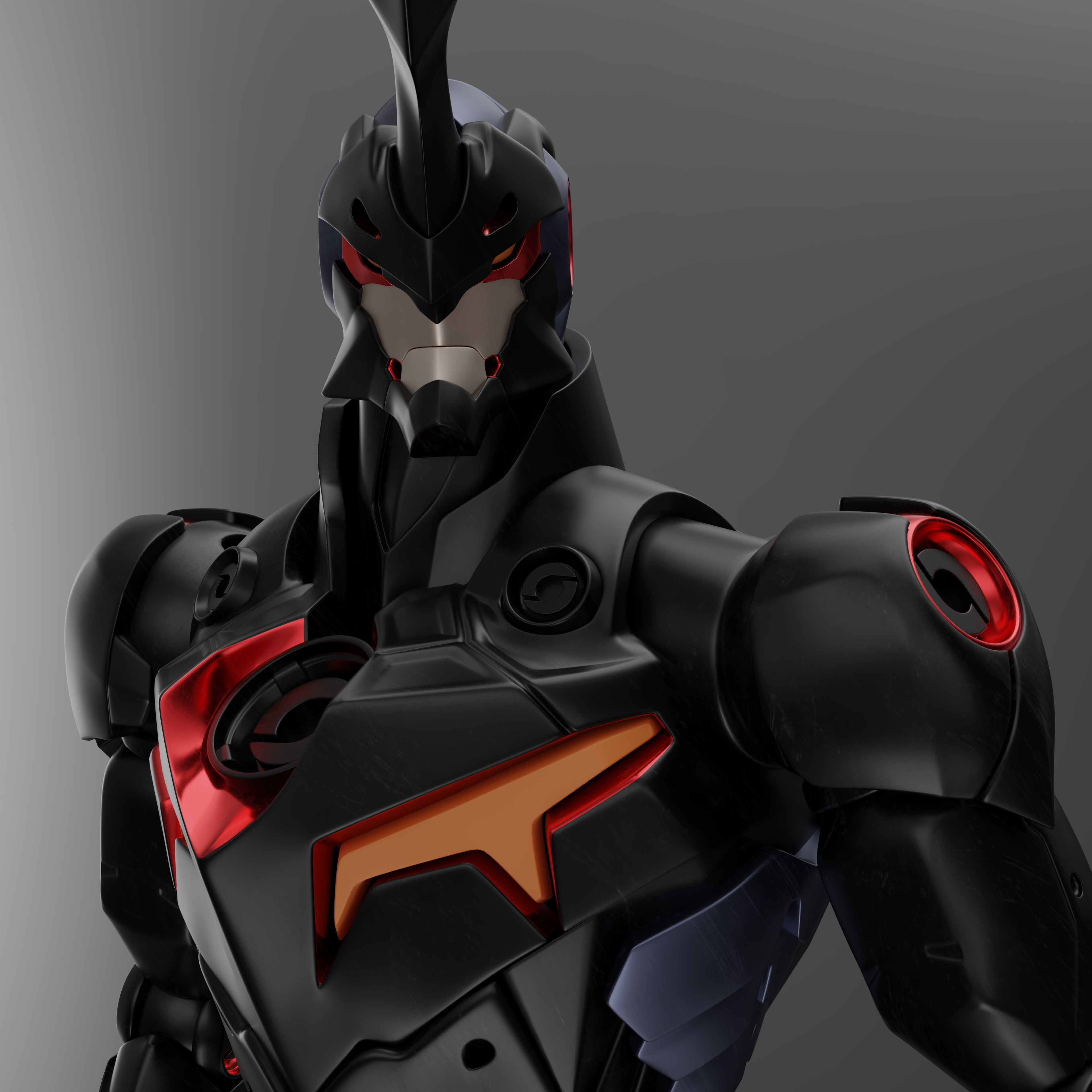Gurren Lagann Lazengann 3D model_3