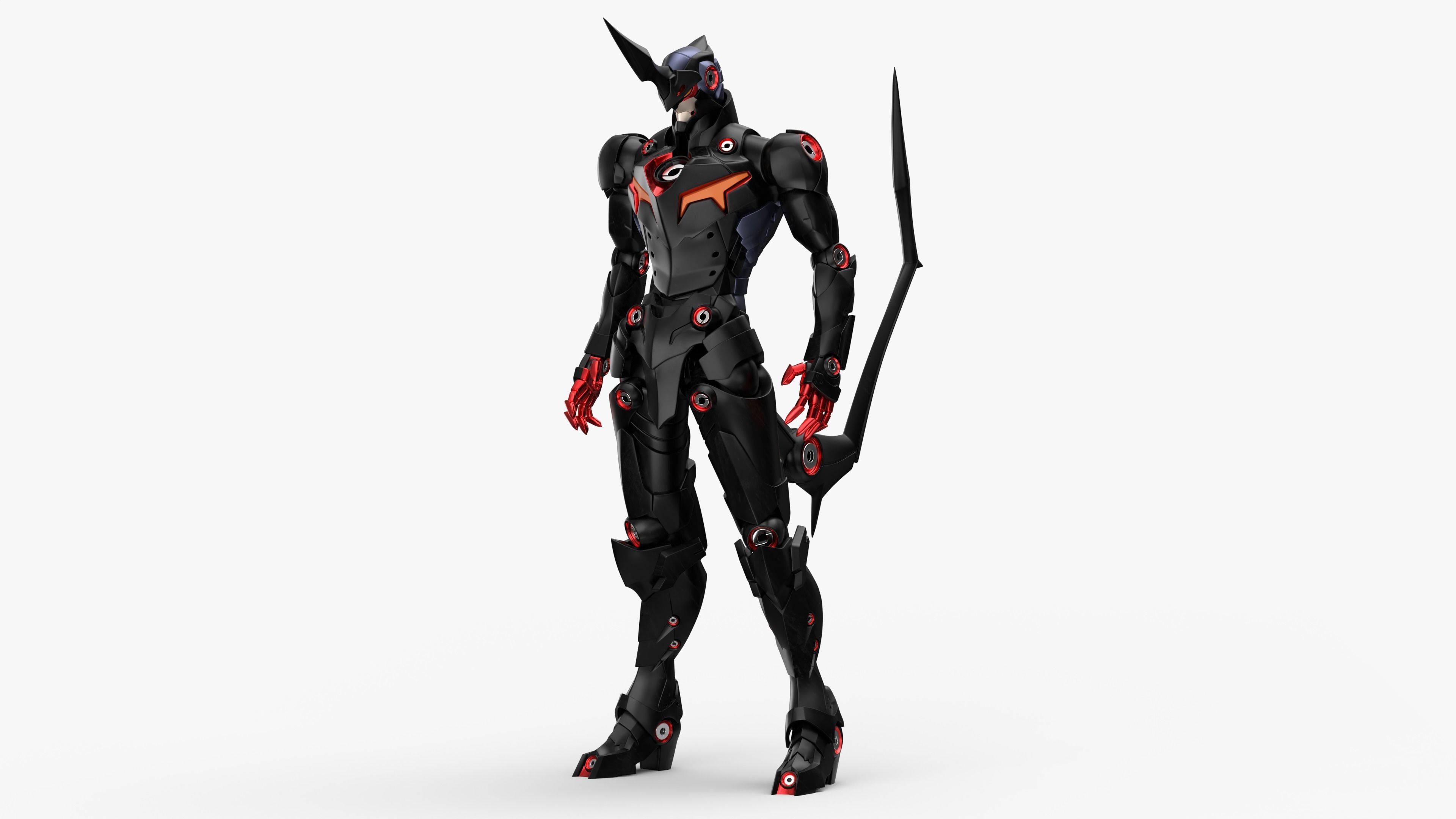 Gurren Lagann Lazengann 3D model_2