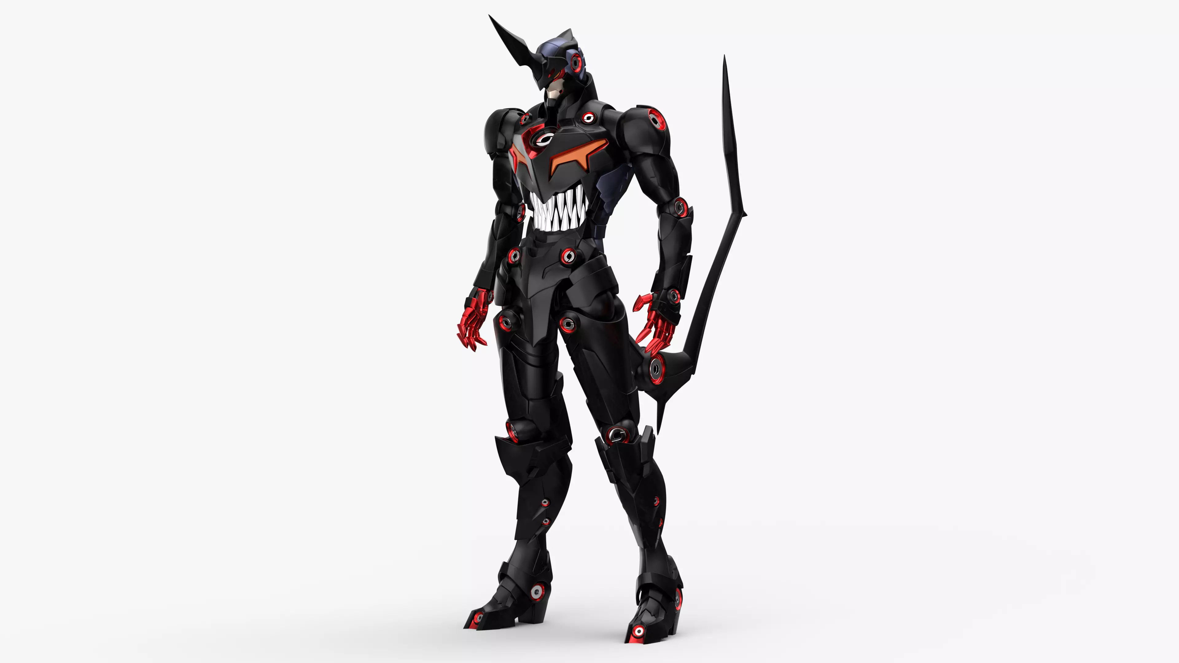 Gurren Lagann Lazengann 3D model_0