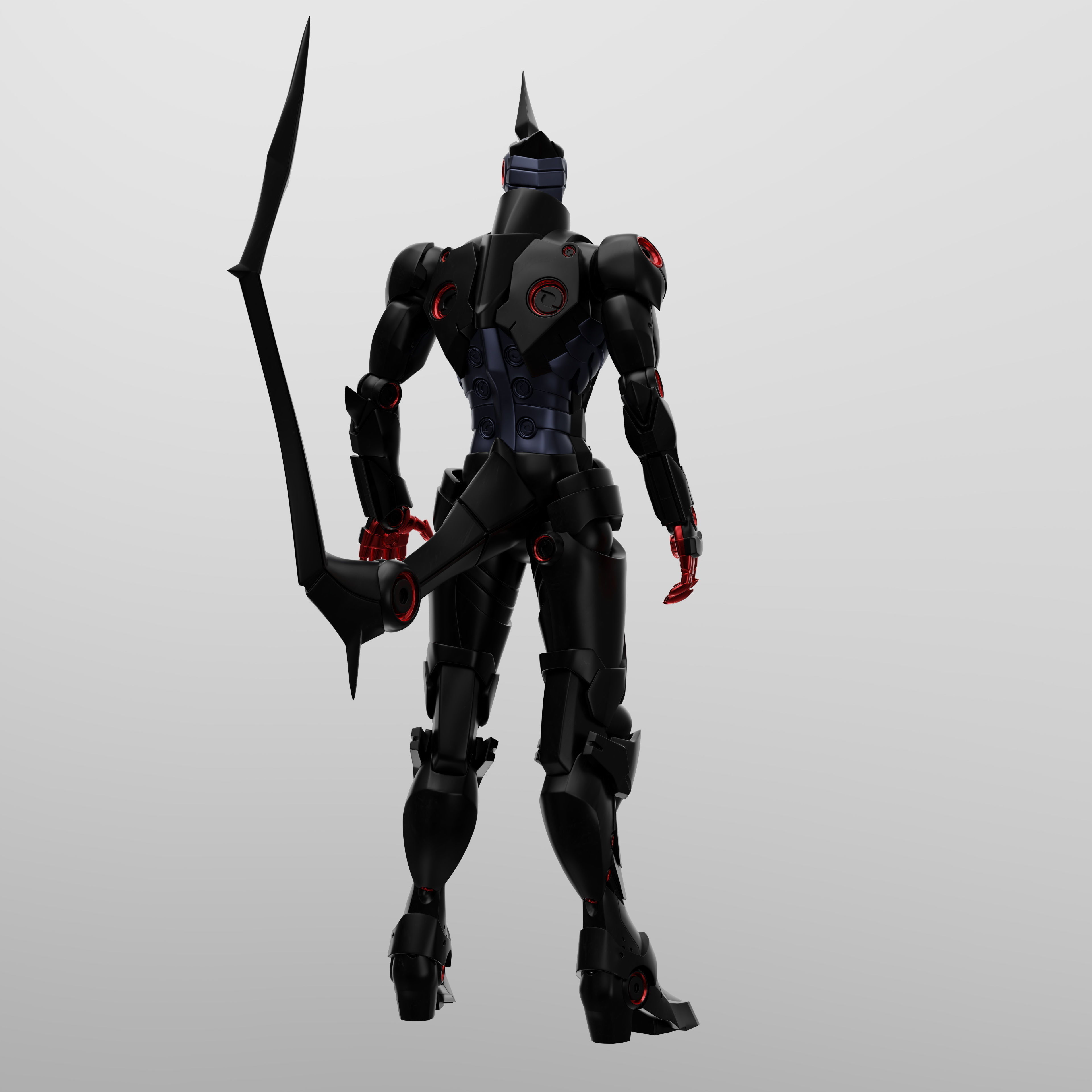 Gurren Lagann Lazengann 3D model_7