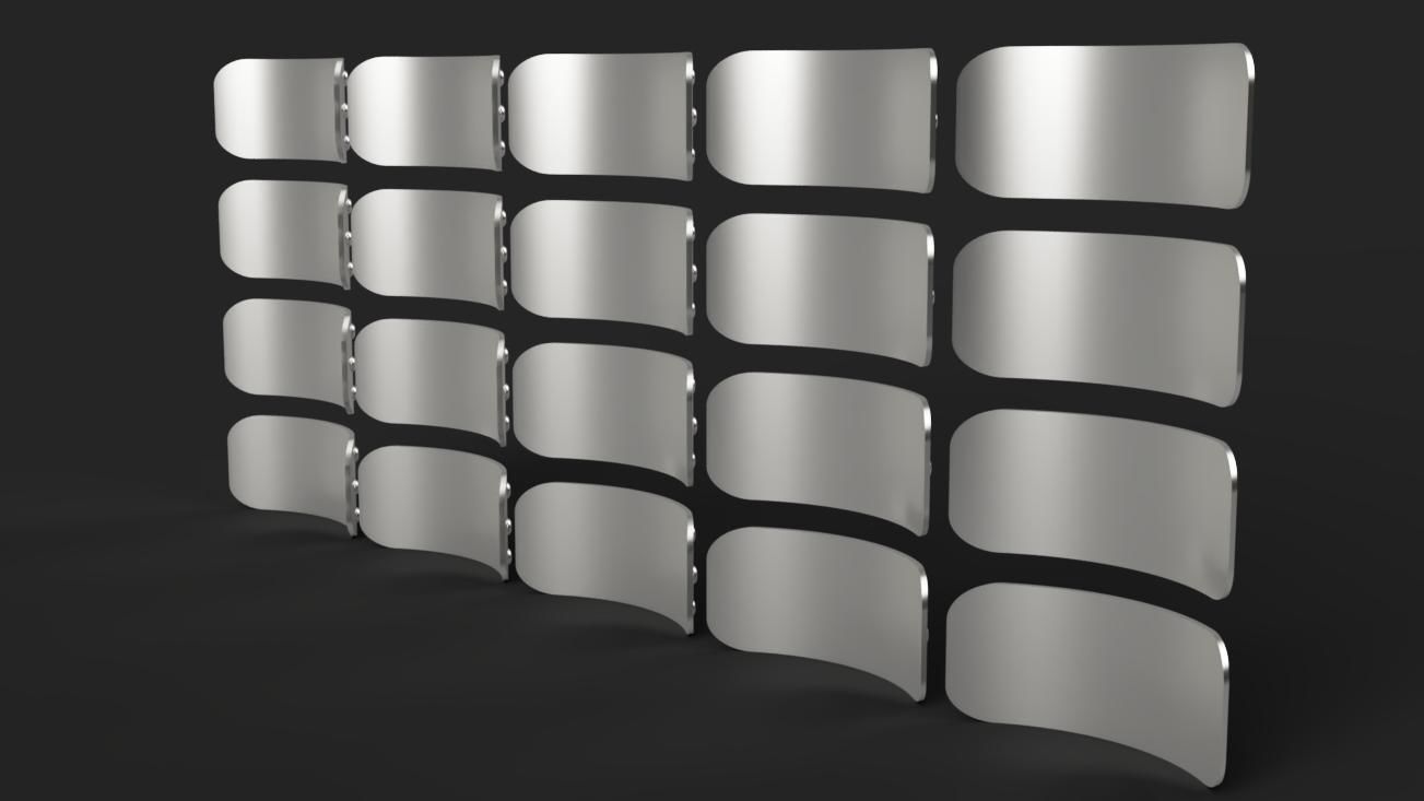 Naruto Shippuden - Hidden Village Headband Set For Cosplay 3D print model_4