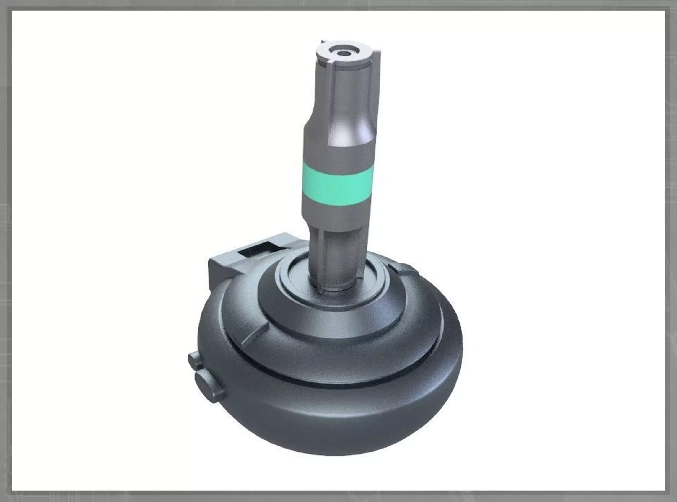 Borg Cortical Node 3D print model