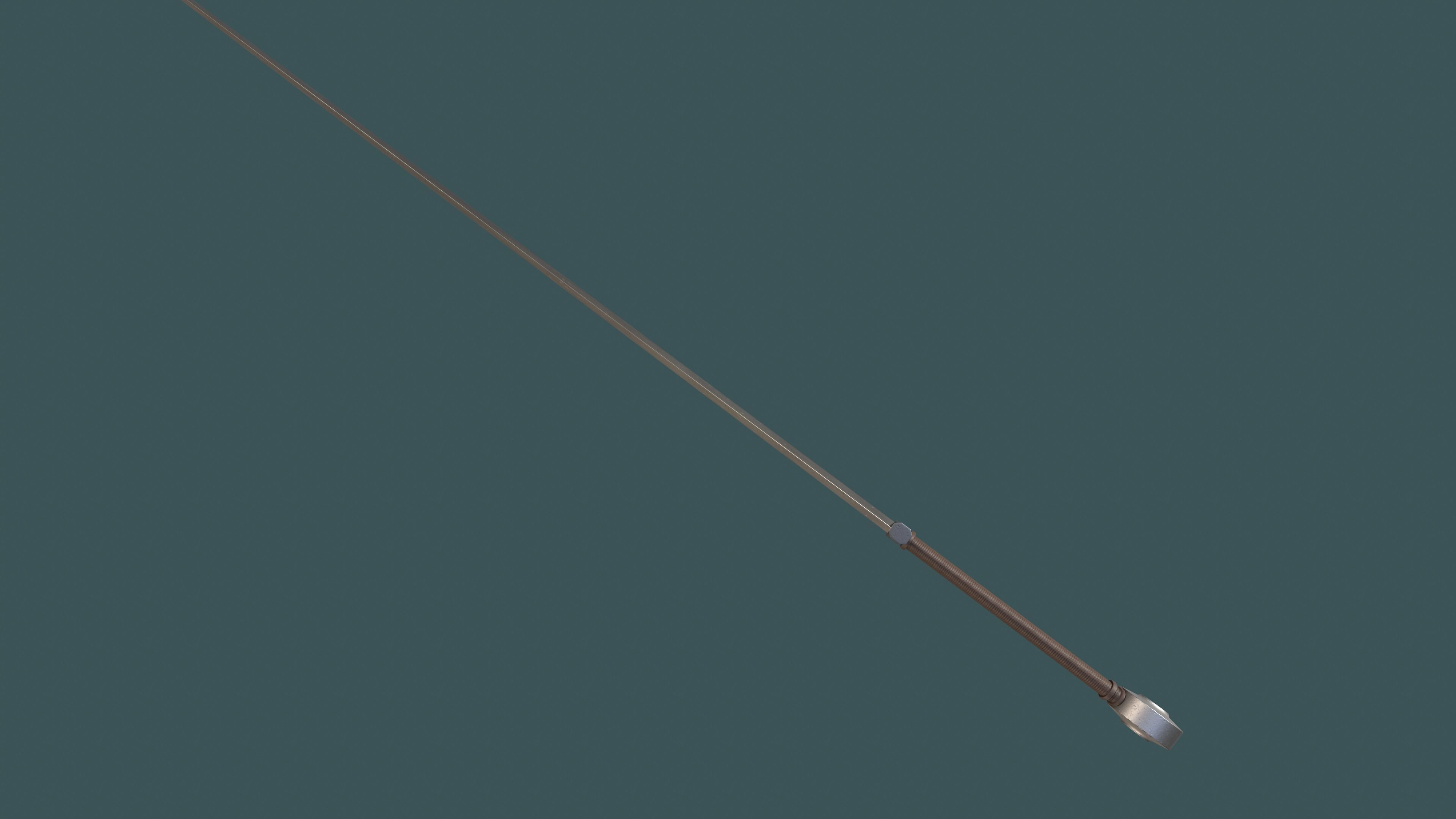 Albion Baron Medieval Sword PBR game ready Low-poly 3D model_4