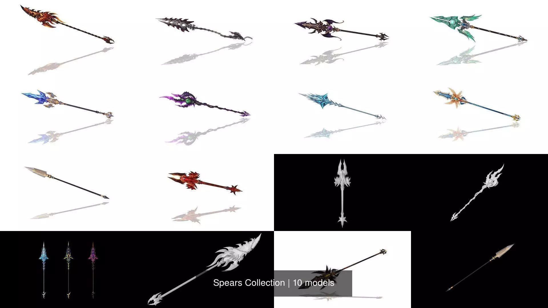 Spears Collection weapon with spike _0