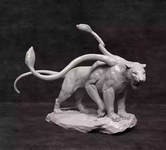 Displacer Beast  3D print model
