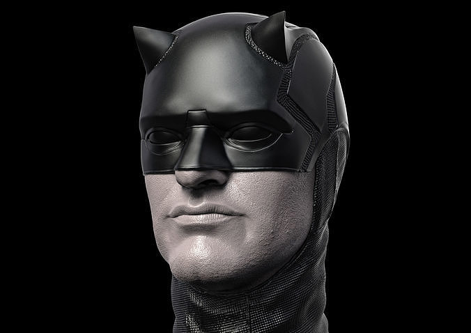 Daredevil Head- Charlie Cox 3D print model