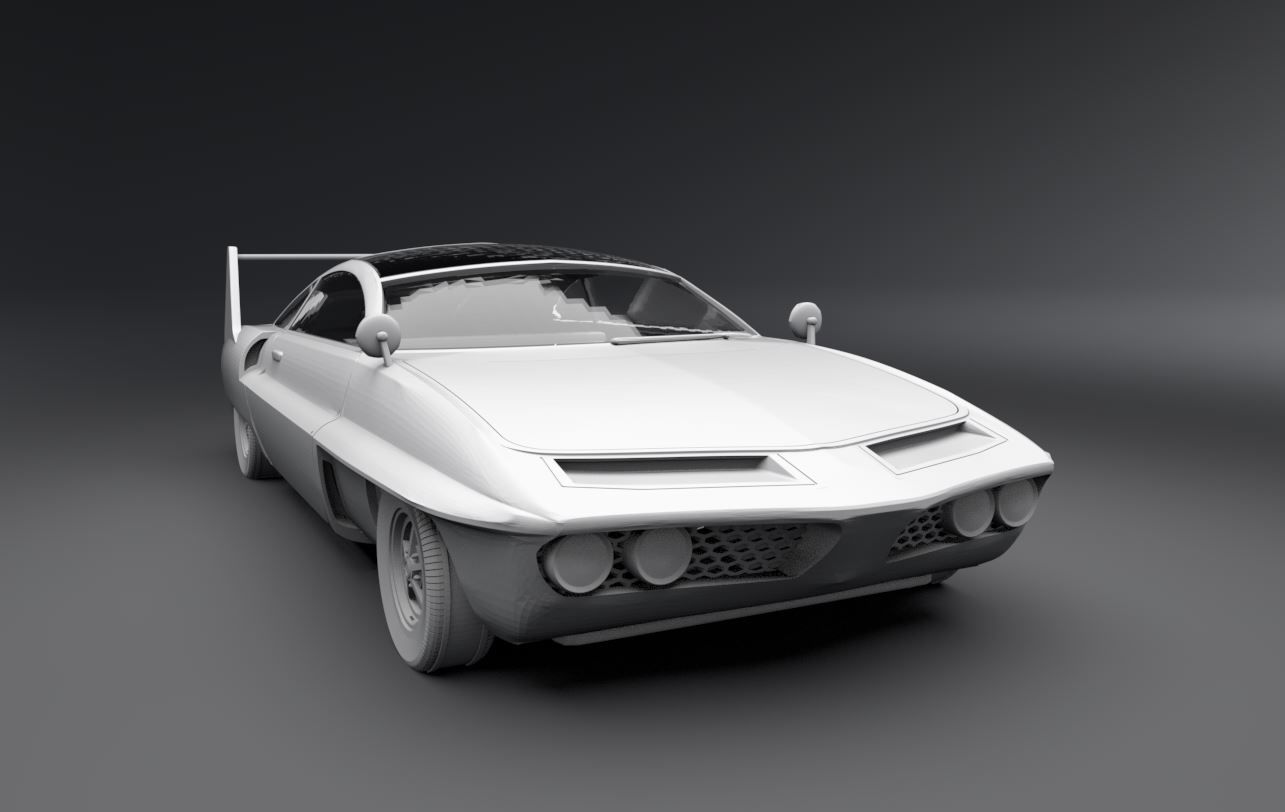 Sam Loovers Car Scale model 3D print model_4