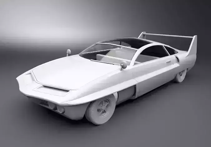 Sam Loovers Car Scale model 3D print model