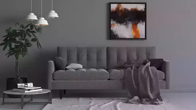 simple interior space