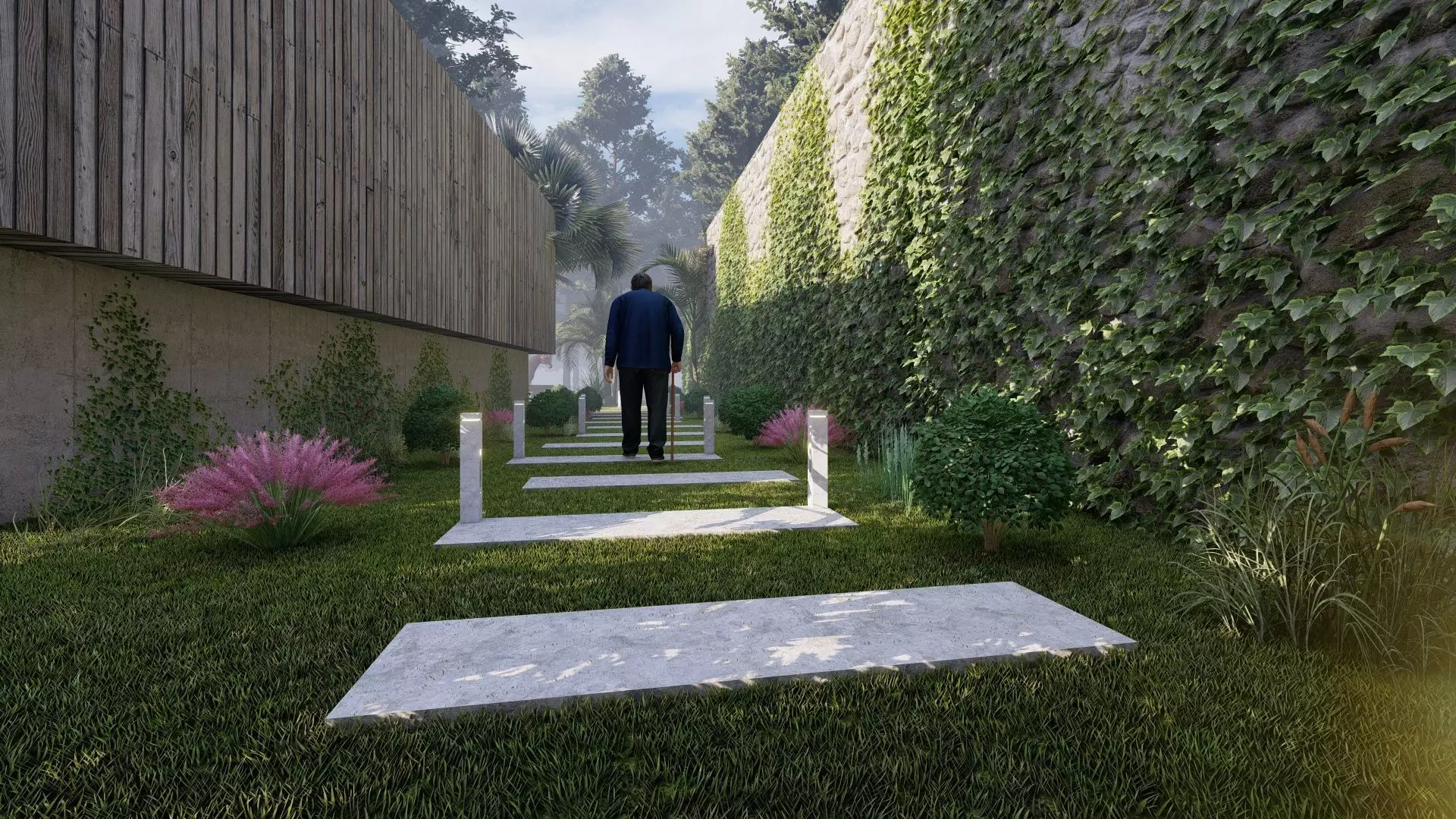 beautiful walk through 3D model