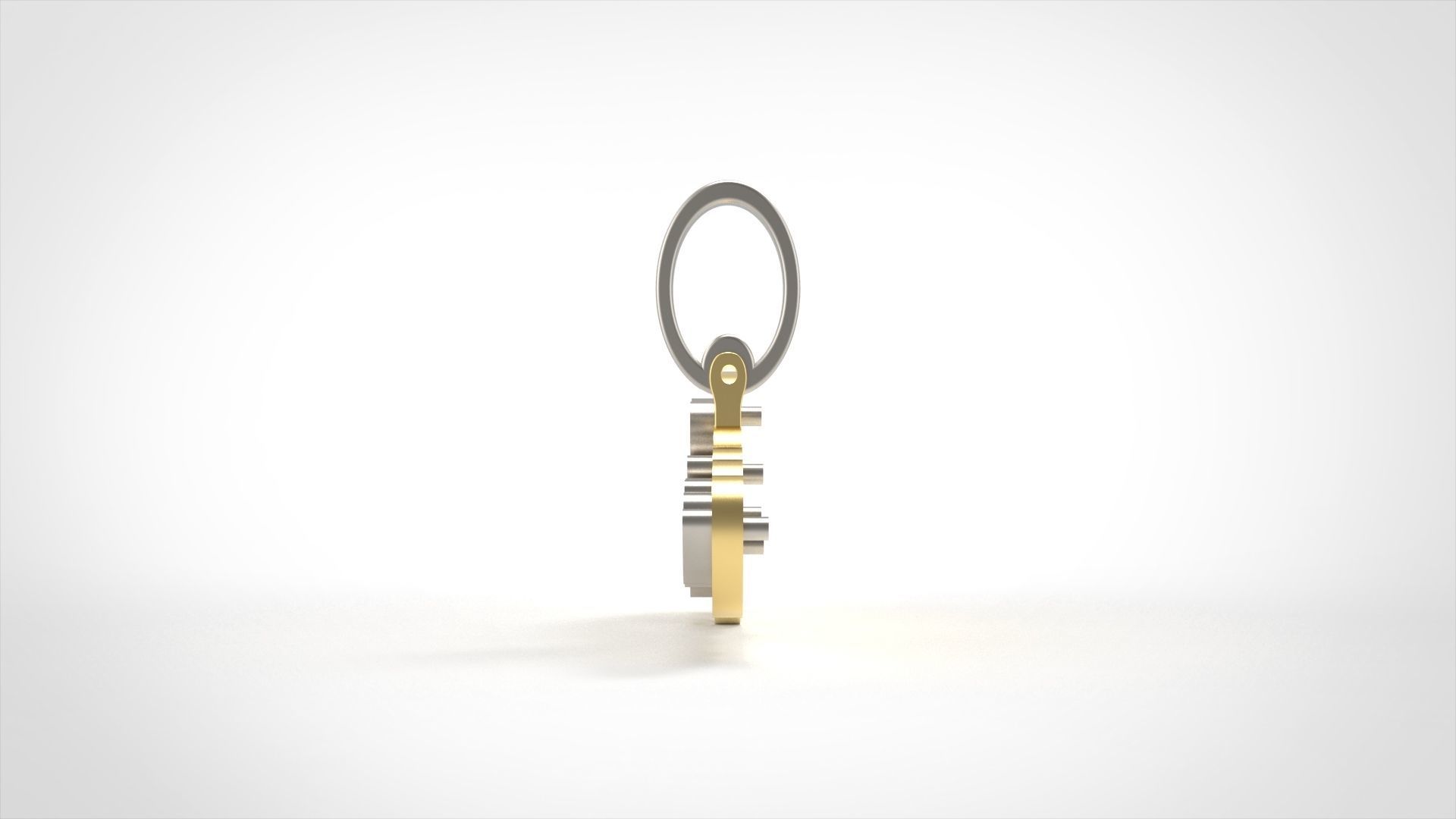 Model 728 Kevian Name Pendant 3D print model_4