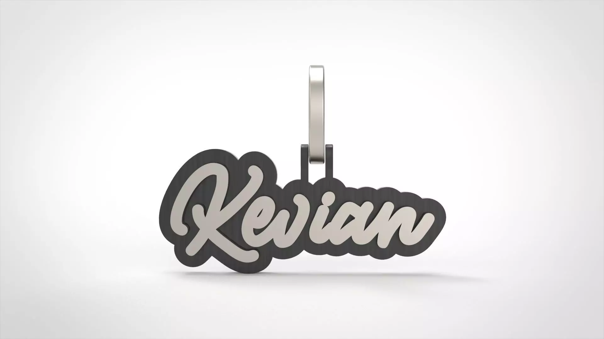 Model 728 Kevian Name Pendant 3D print model_0