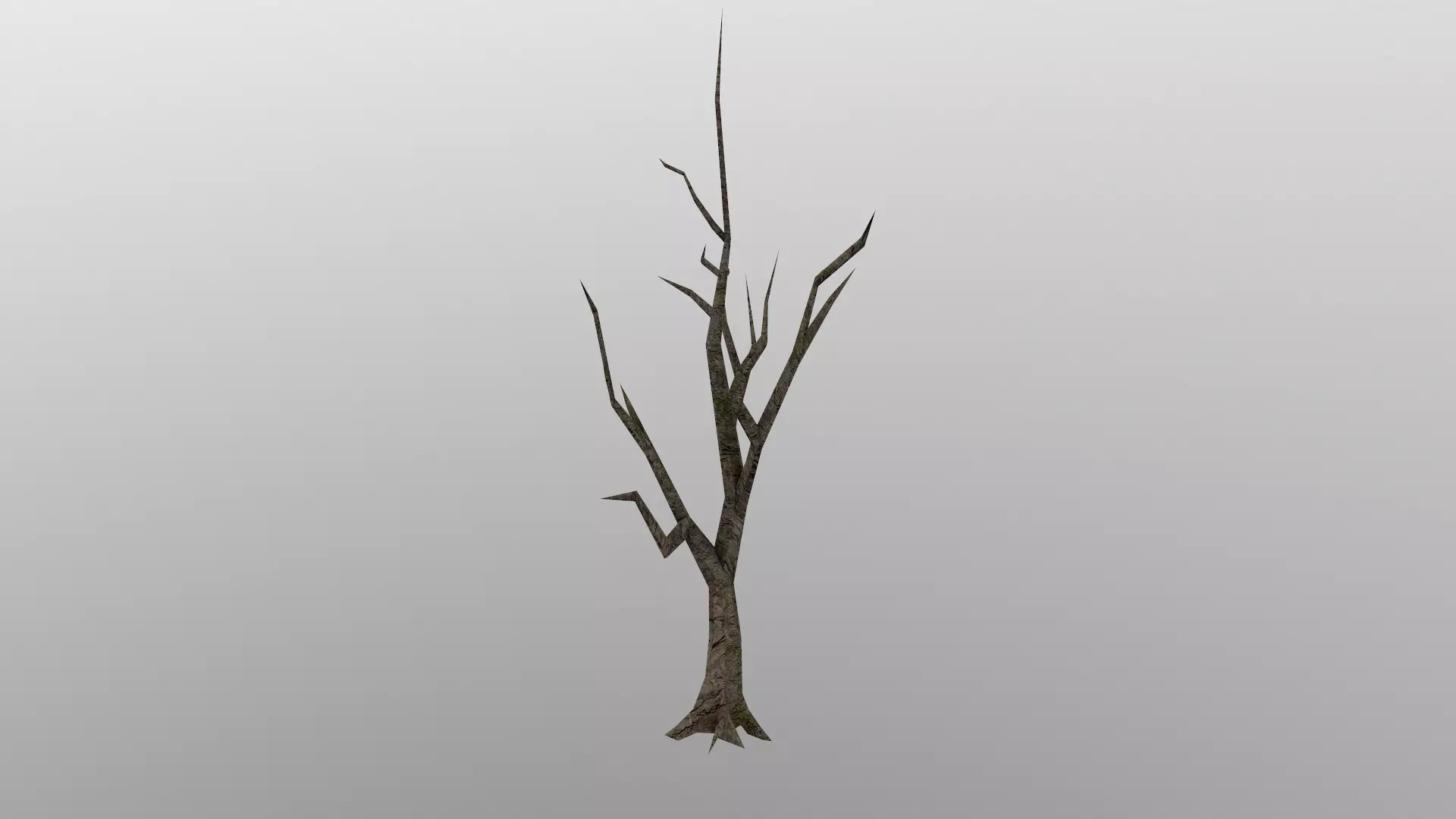 Dead Tree Free low-poly 3D model