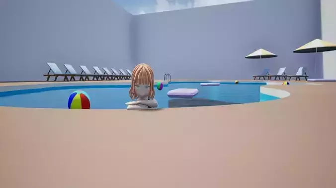 Anime Character Tatsuki Swimsuit