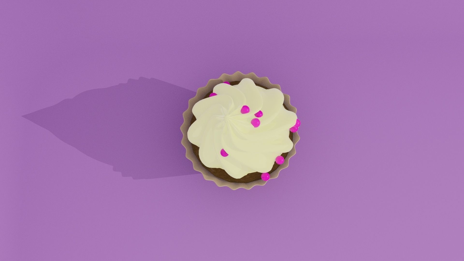 Cupcake  3D model_1