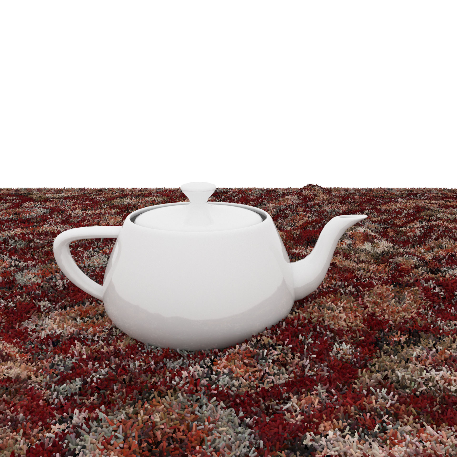 Rugs No 595 Low-poly 3D model_7