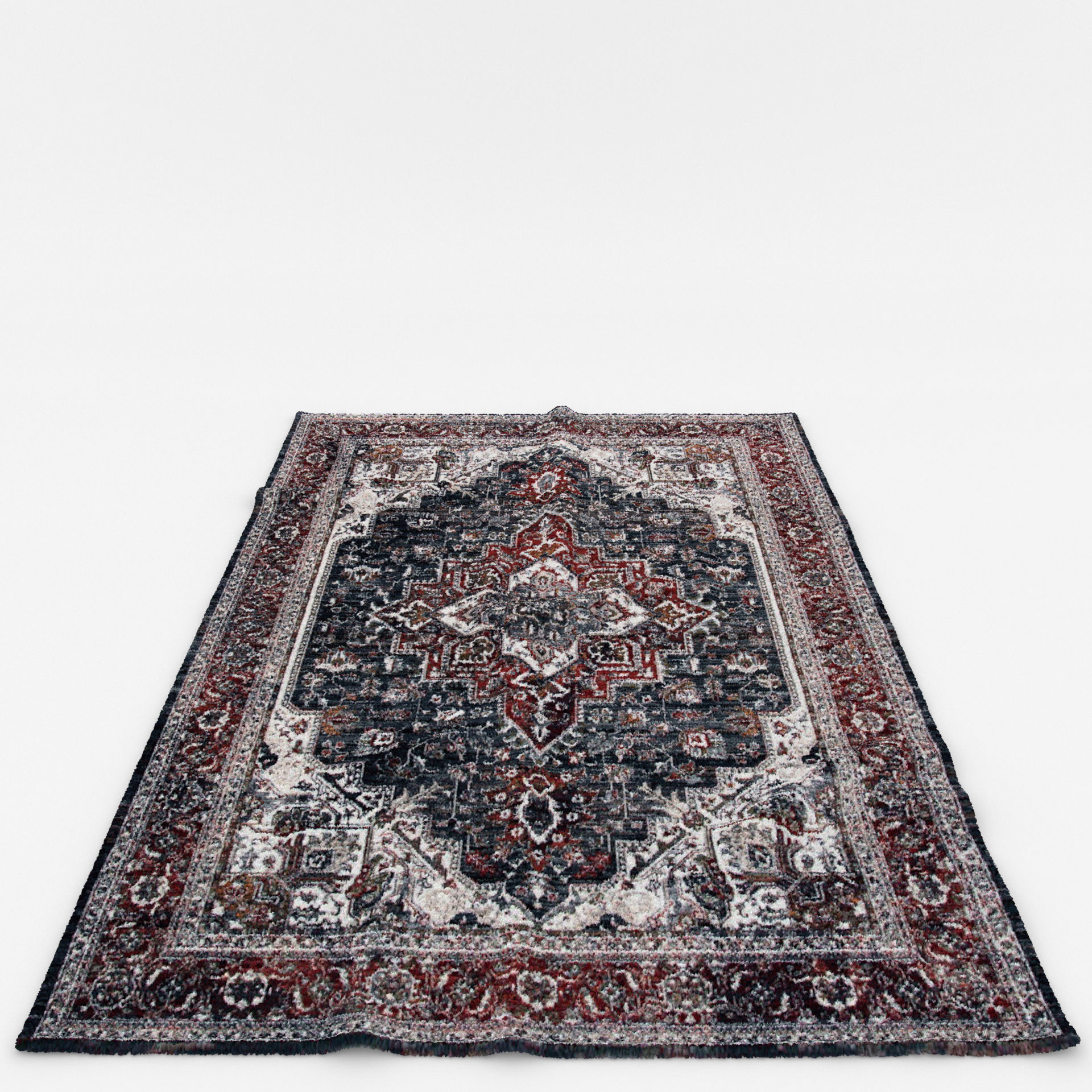 Rugs No 595 Low-poly 3D model_5