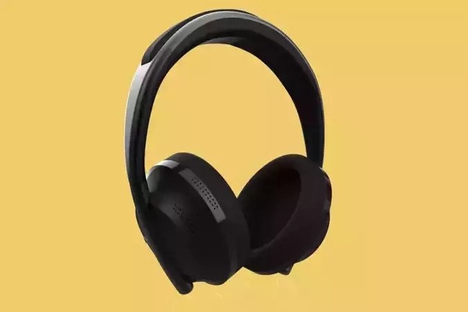 WIRELESS HEADPHONES EARPHONES HEADSET 3D model