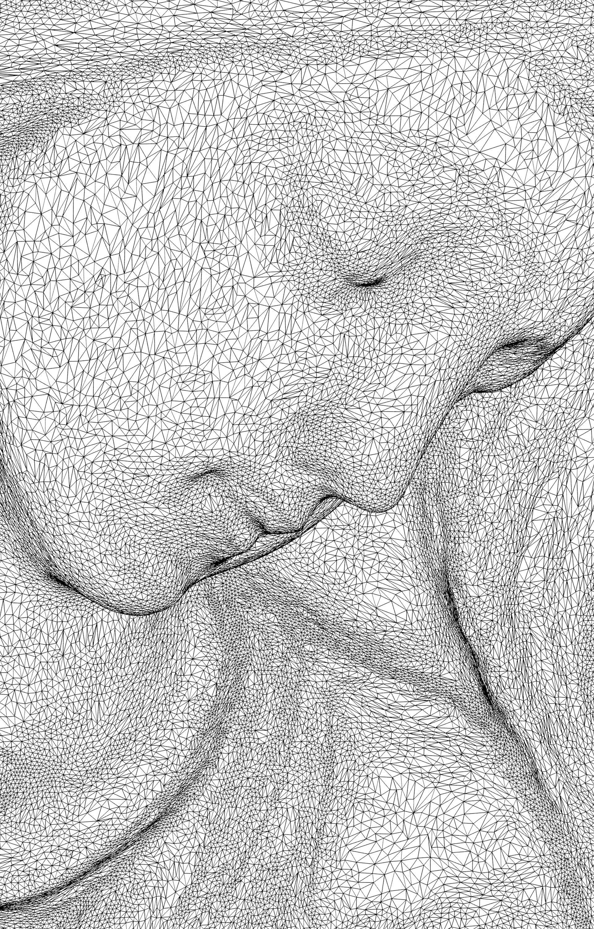 Virgin Mary and her boy child 3D print model_8