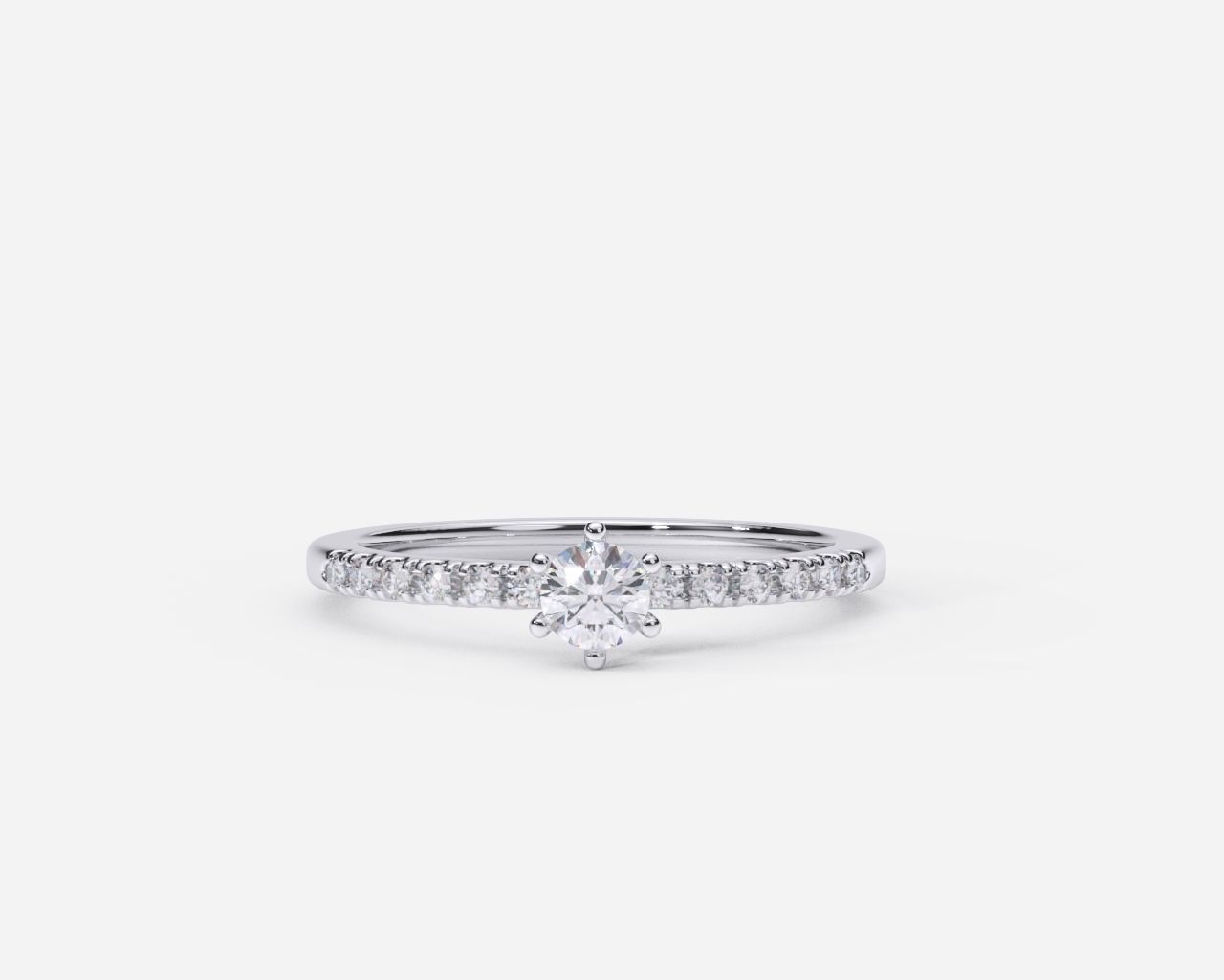 ZDR0156 engagement ring 3D print model_4