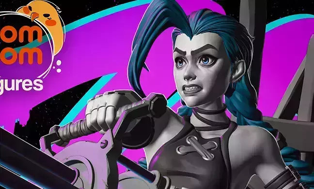 Jinx vs Ekko - Arcane 3D print model
