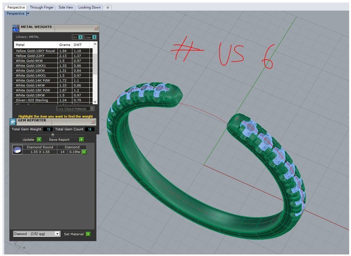 ZDR0164 diamond ring 3D print model_7