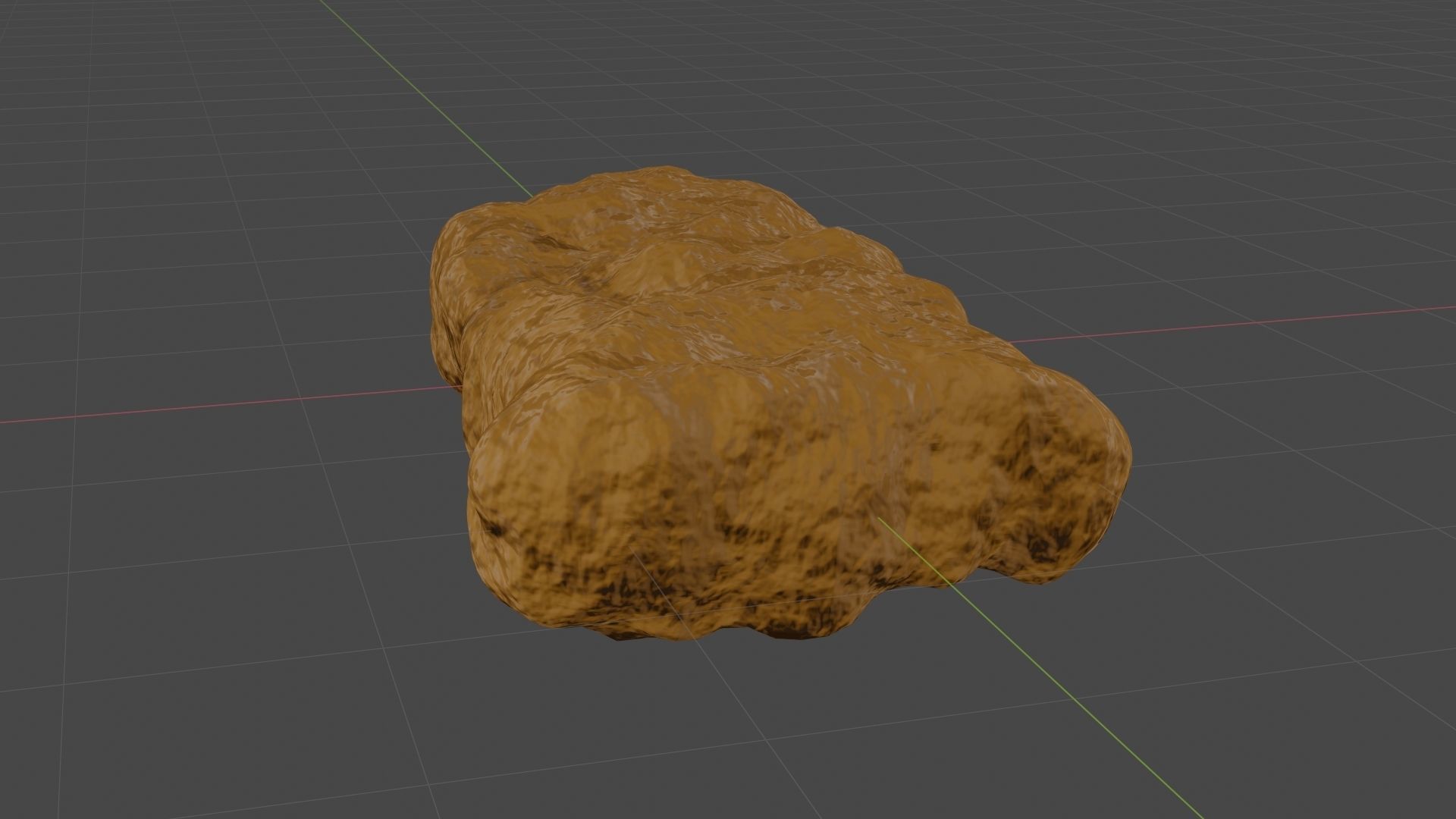 A Small Fried Chicken 3D 3D model_9