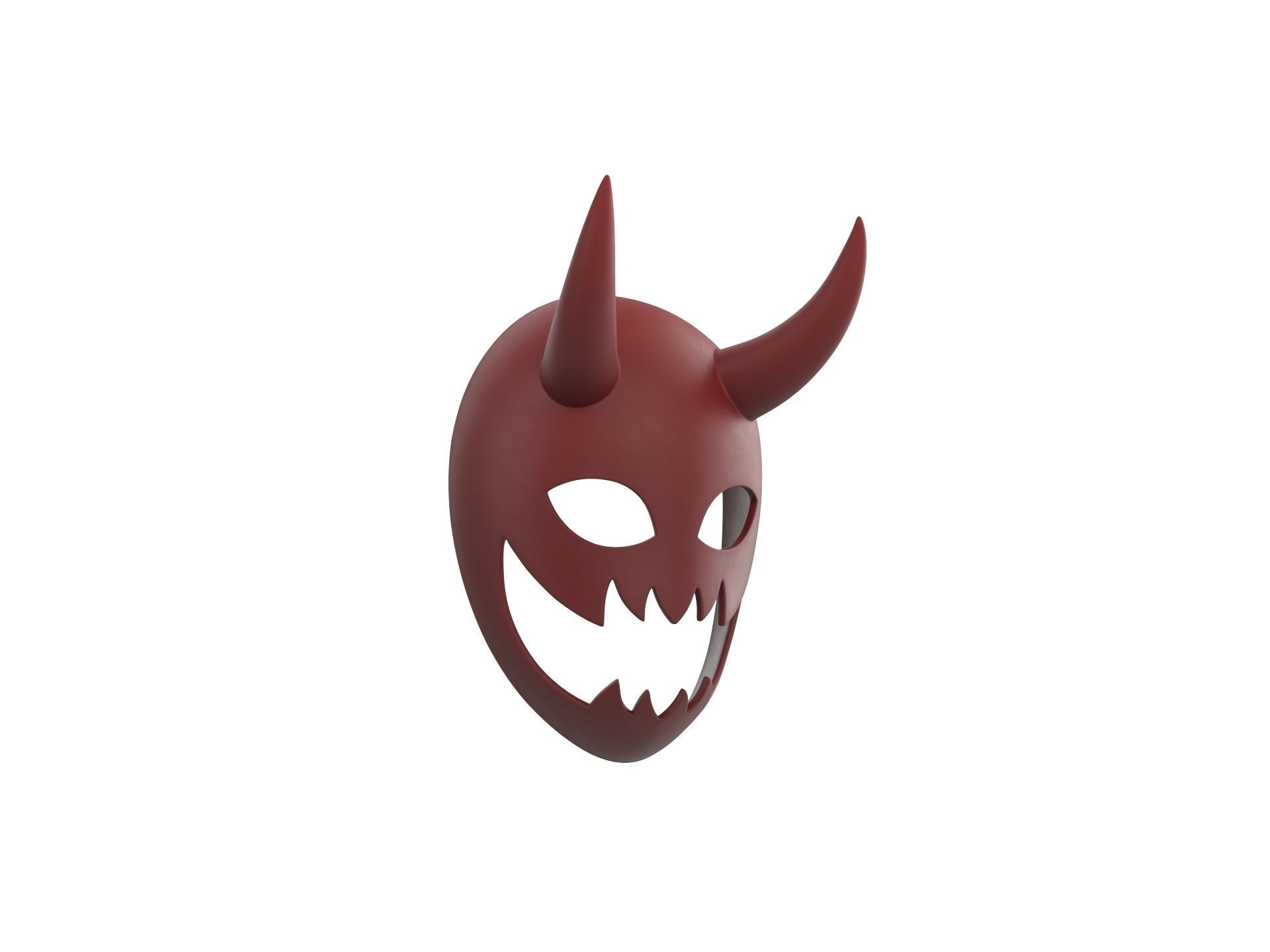 Prop056 Devil Mask 3D model_2