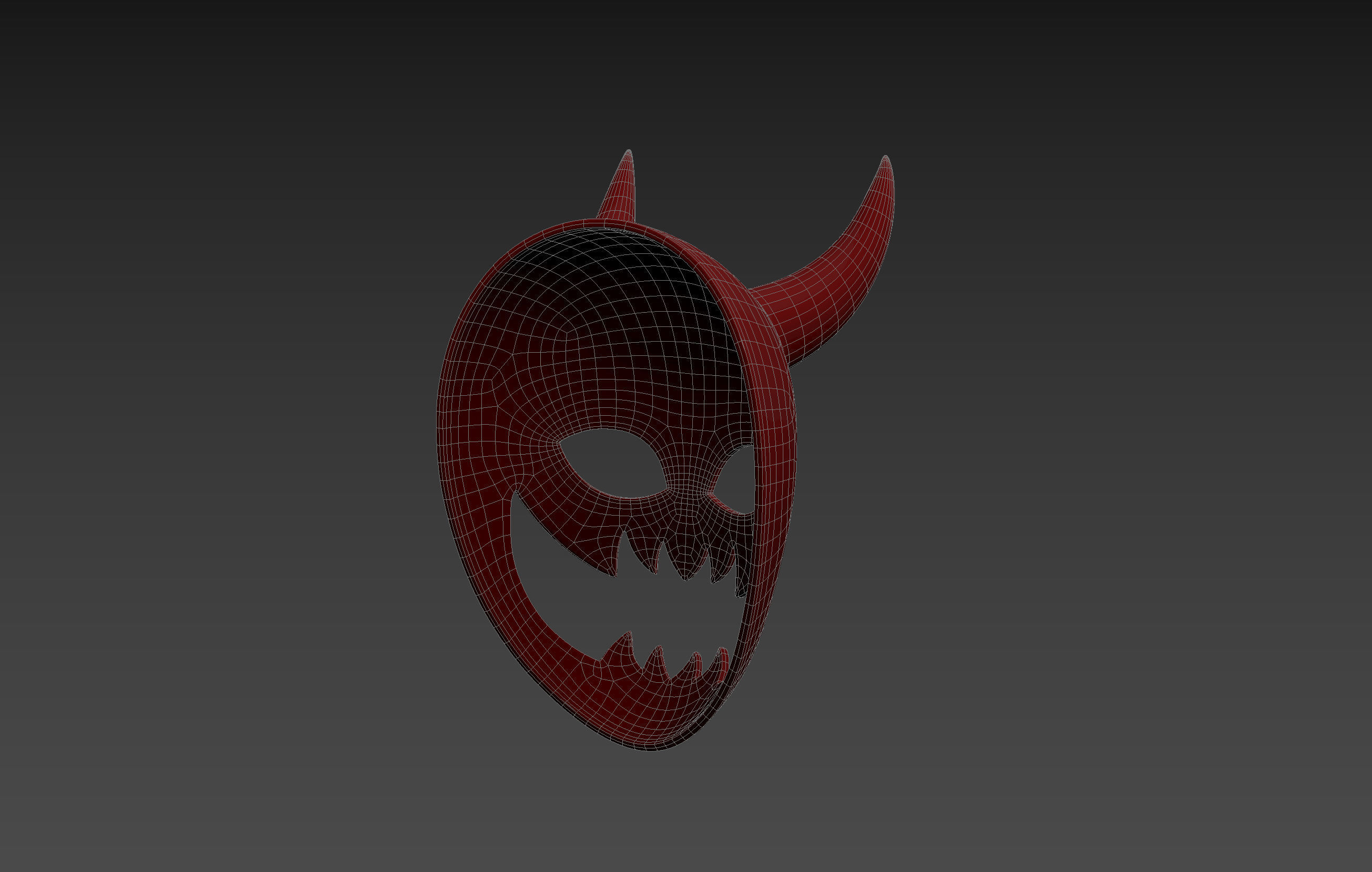 Prop056 Devil Mask 3D model_16