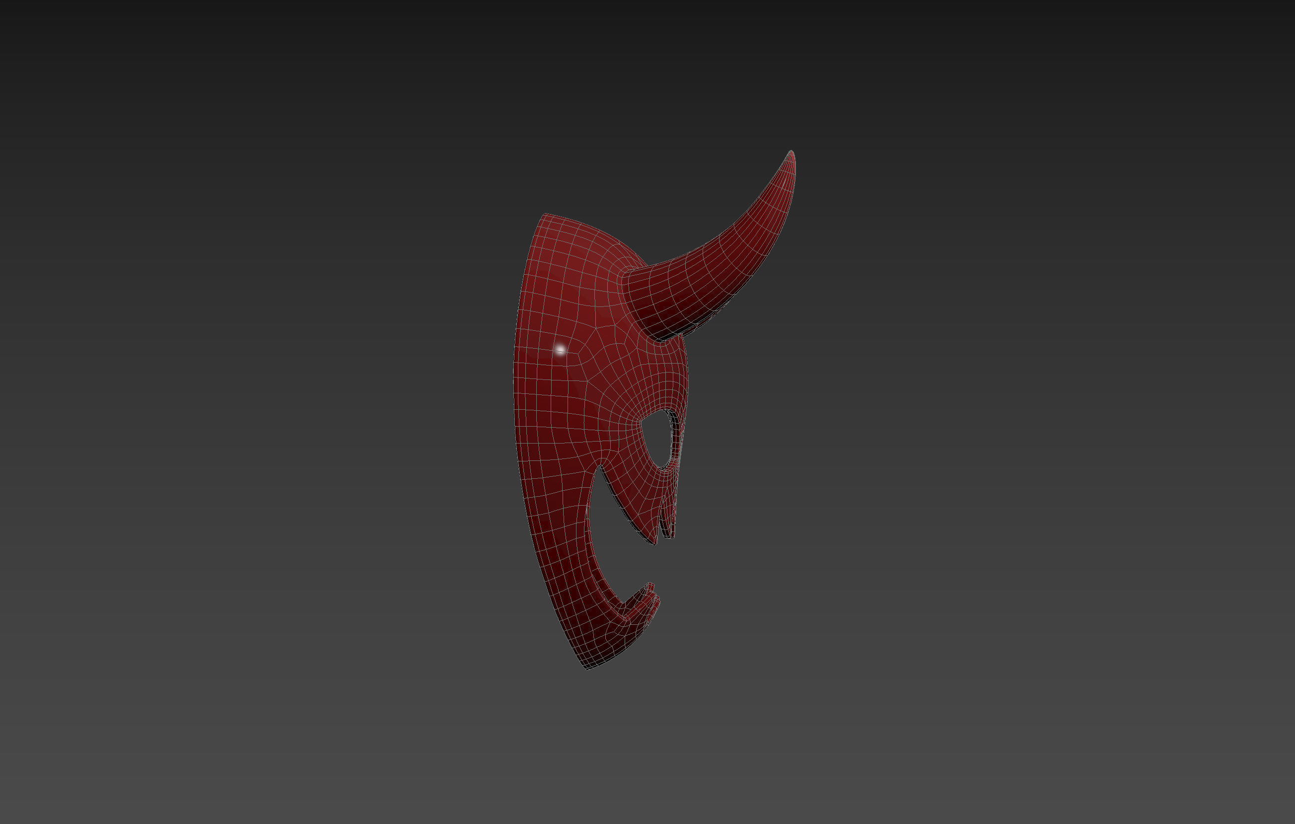 Prop056 Devil Mask 3D model_15