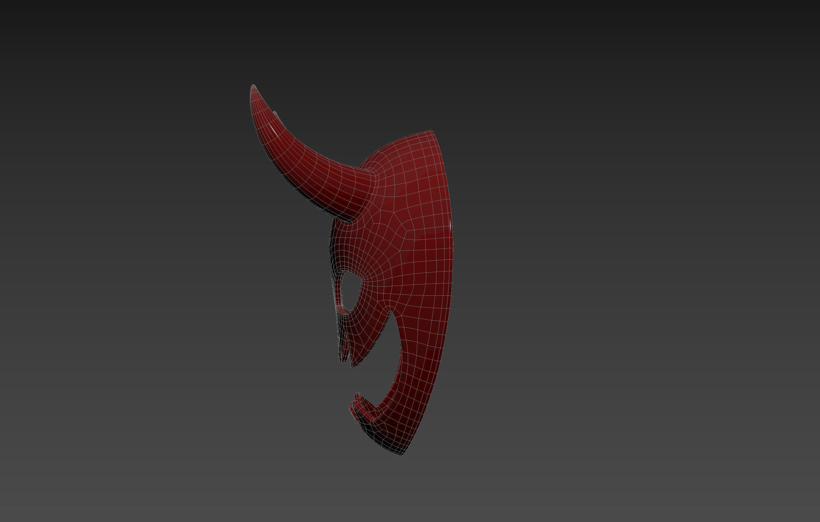 Prop056 Devil Mask 3D model_19