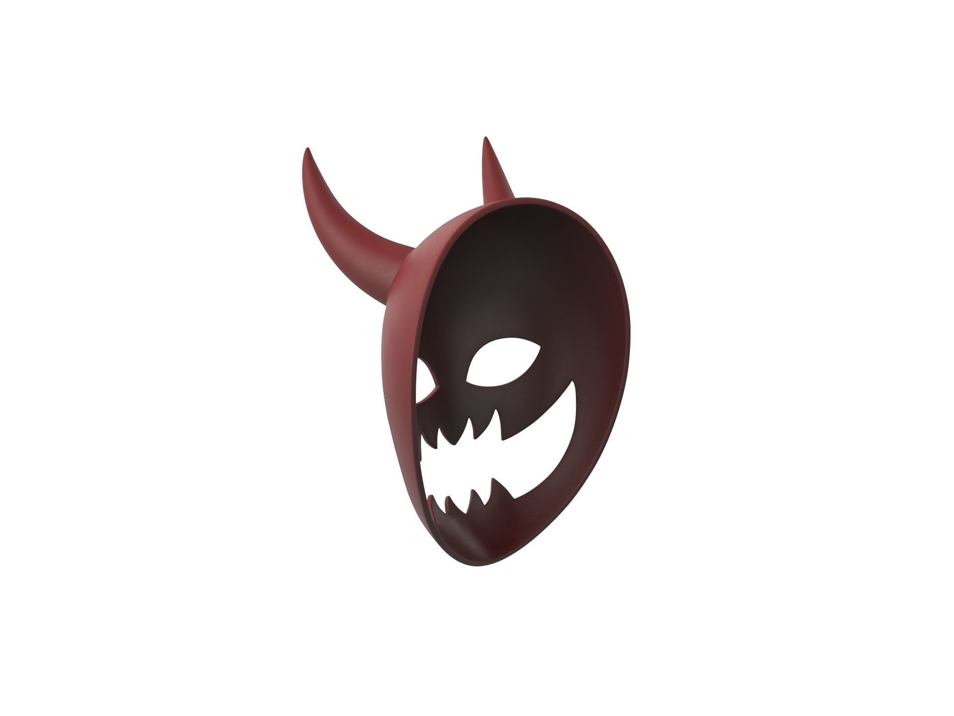 Prop056 Devil Mask 3D model_6
