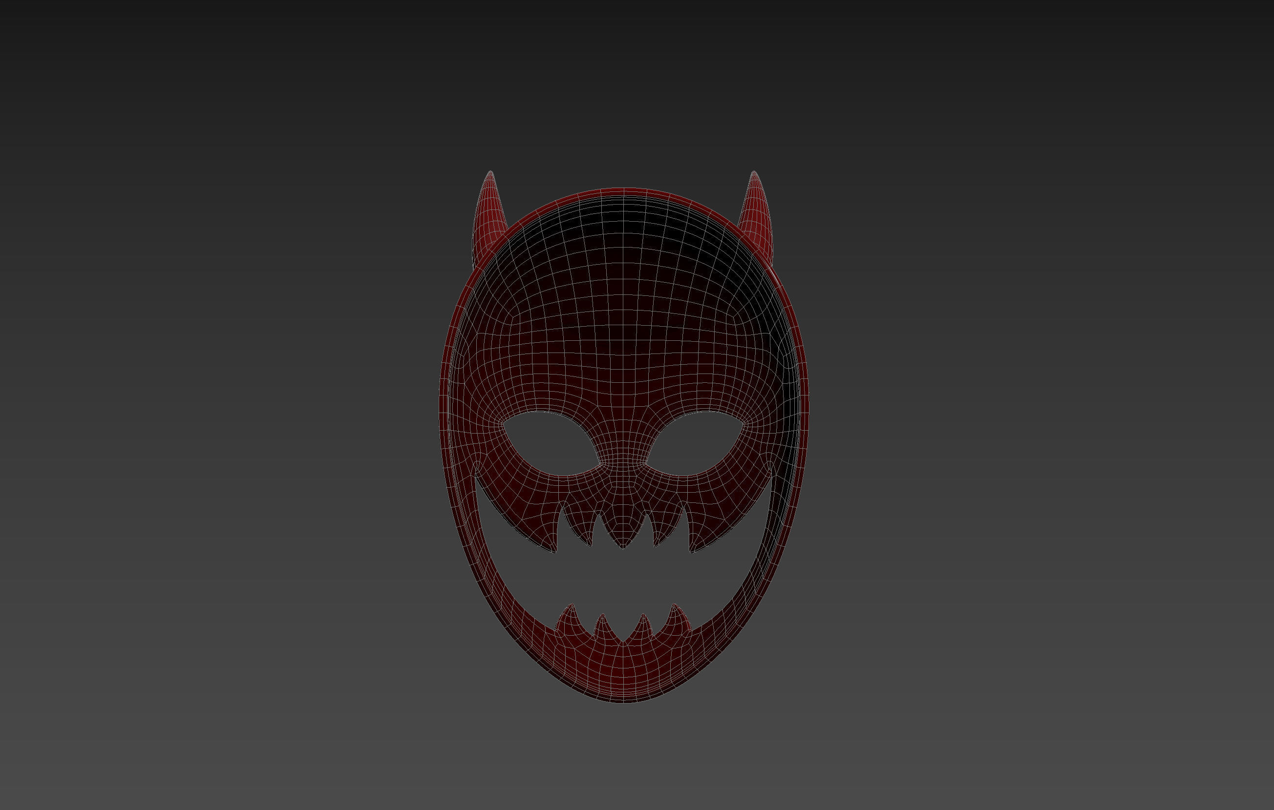 Prop056 Devil Mask 3D model_17