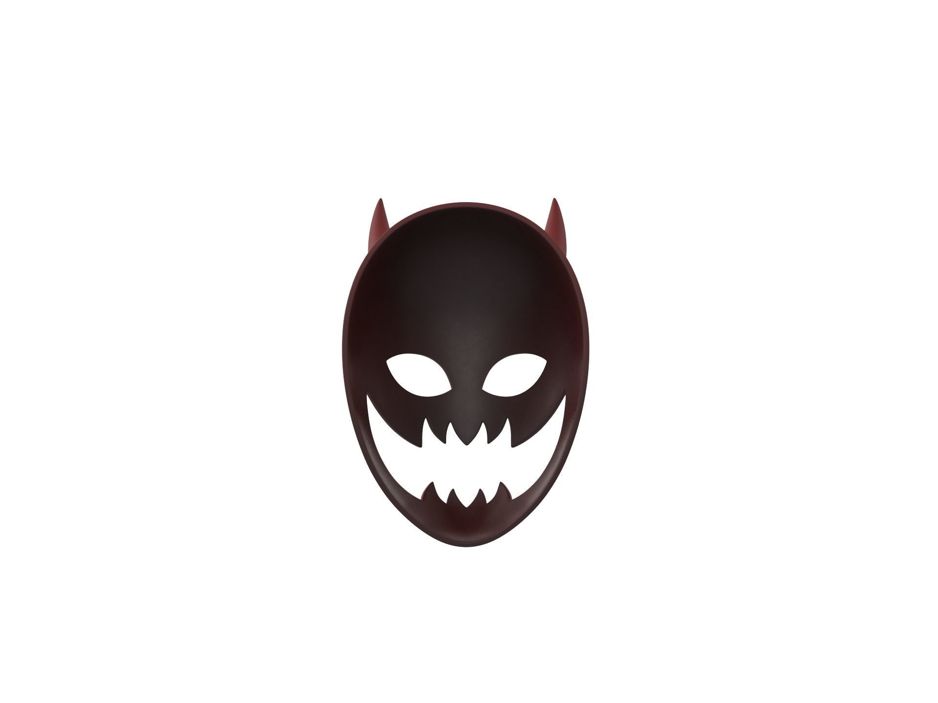 Prop056 Devil Mask 3D model_5