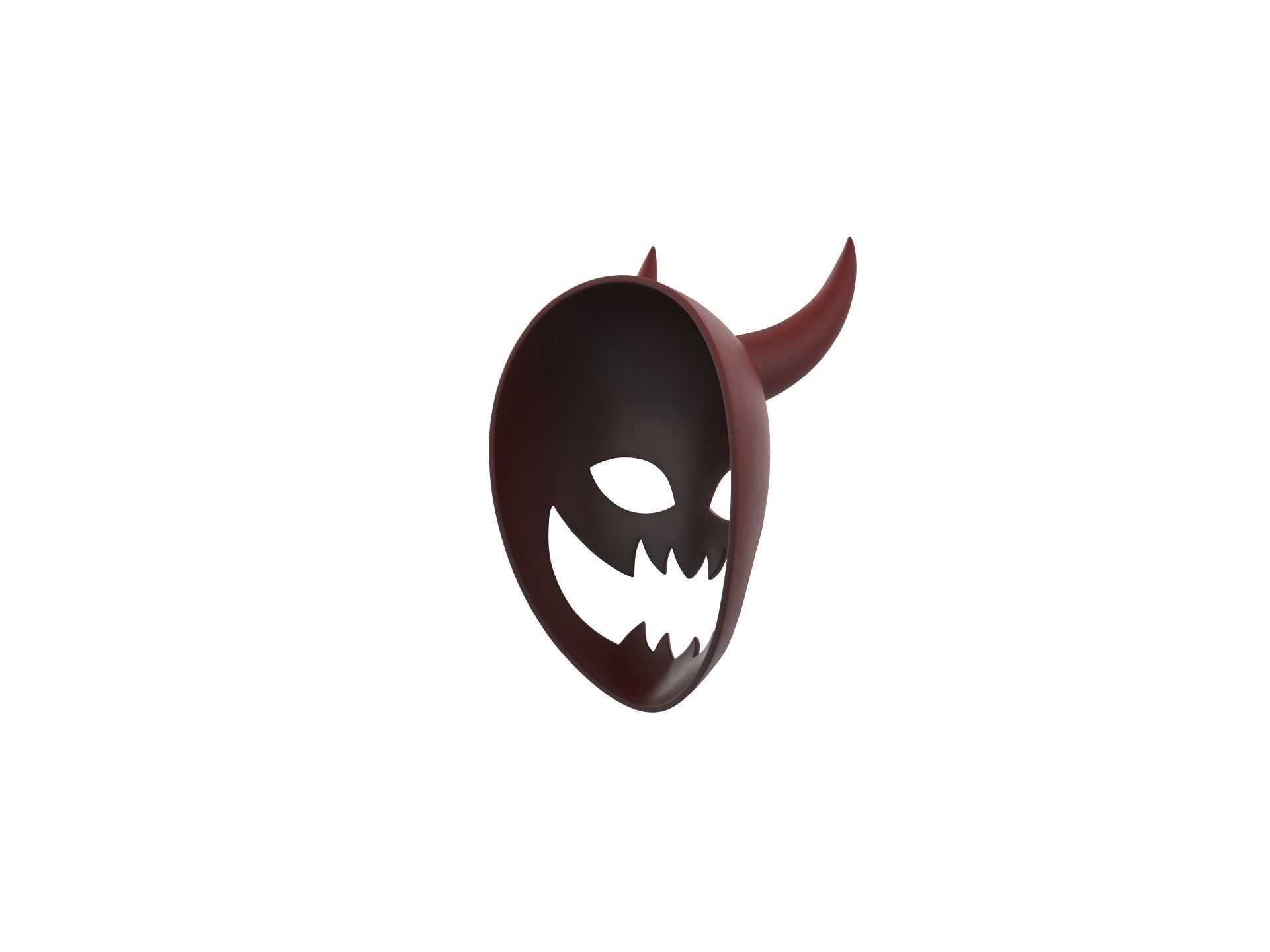 Prop056 Devil Mask 3D model_4