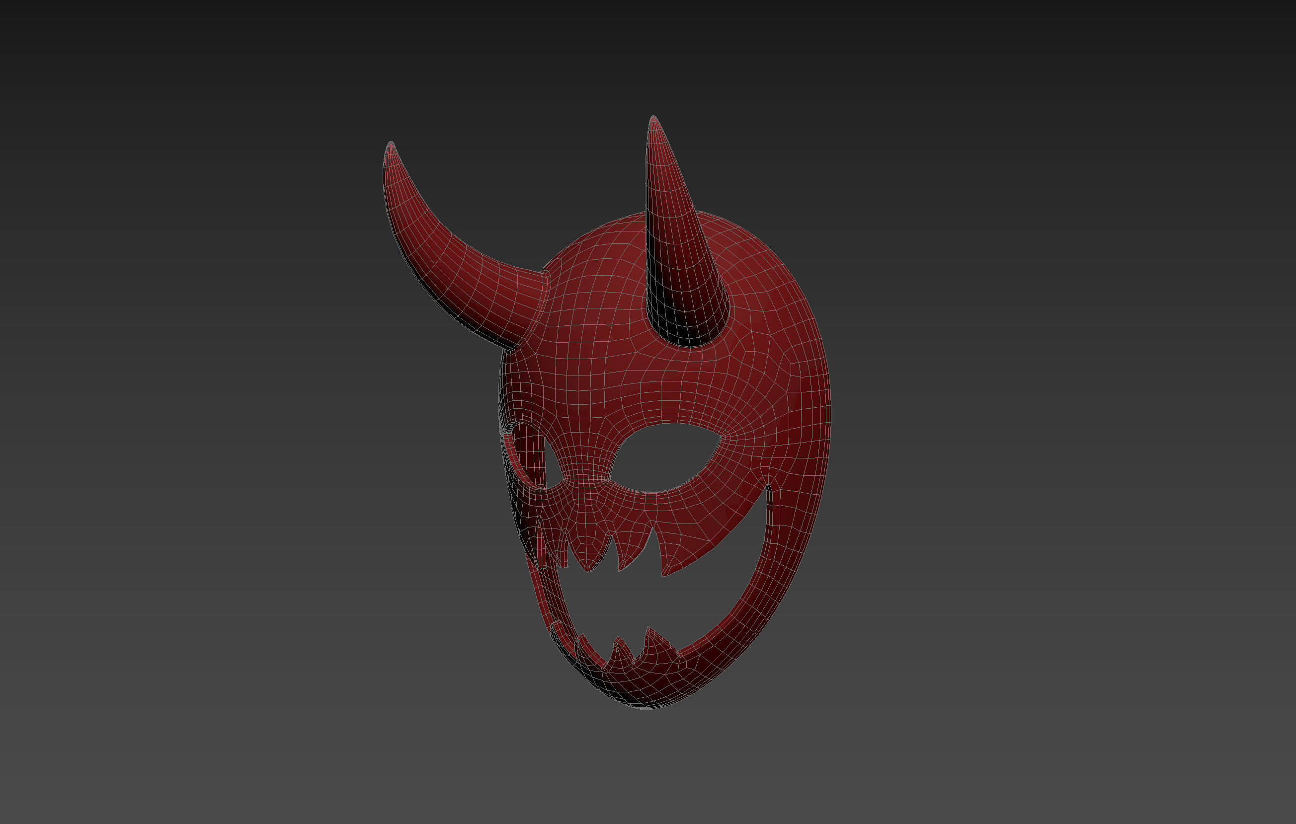 Prop056 Devil Mask 3D model_11