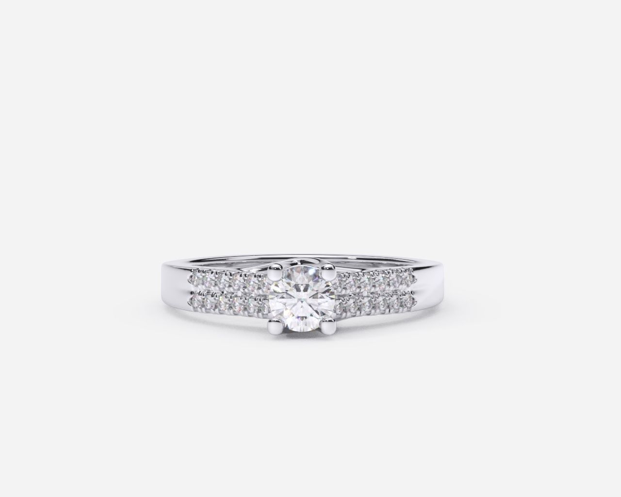 ZDR0171 engagement ring with diamonds 3D print model_4