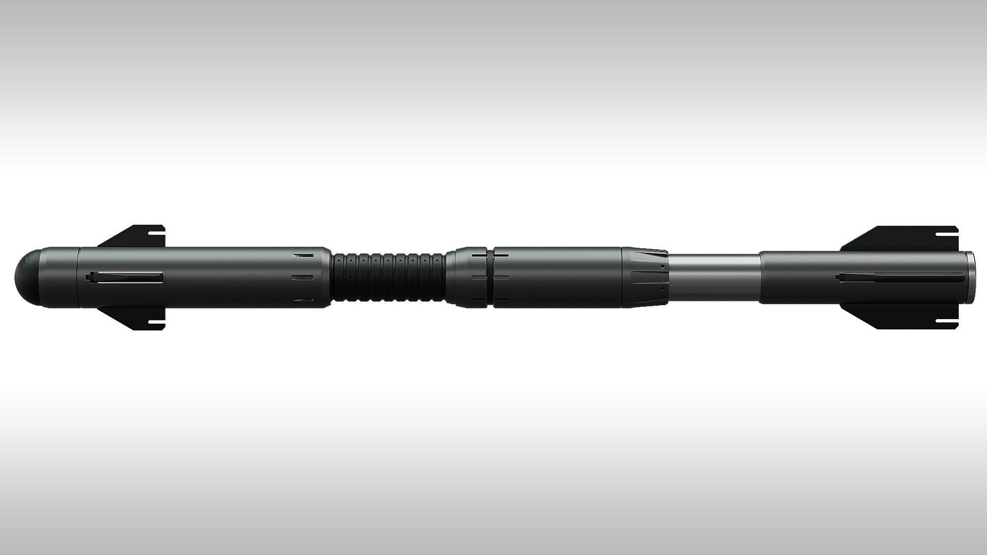 SciFi Missile 3D model_3