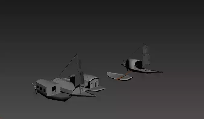 Bangladeshi Nowka Or Boat