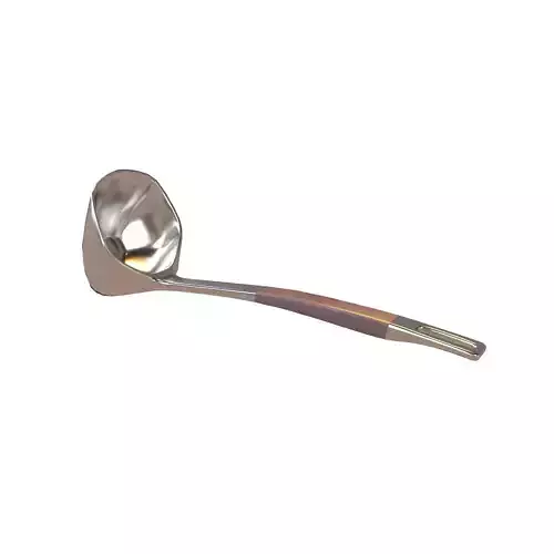 Soup Ladle v1 002 Low-poly 3D model