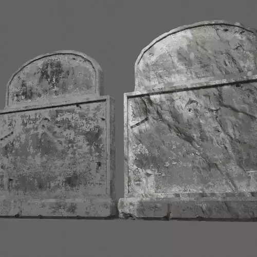 Simple grave stone blender V1 with 2 textures 3D model Simple grave stone blender V1 with 2 textures 3D model