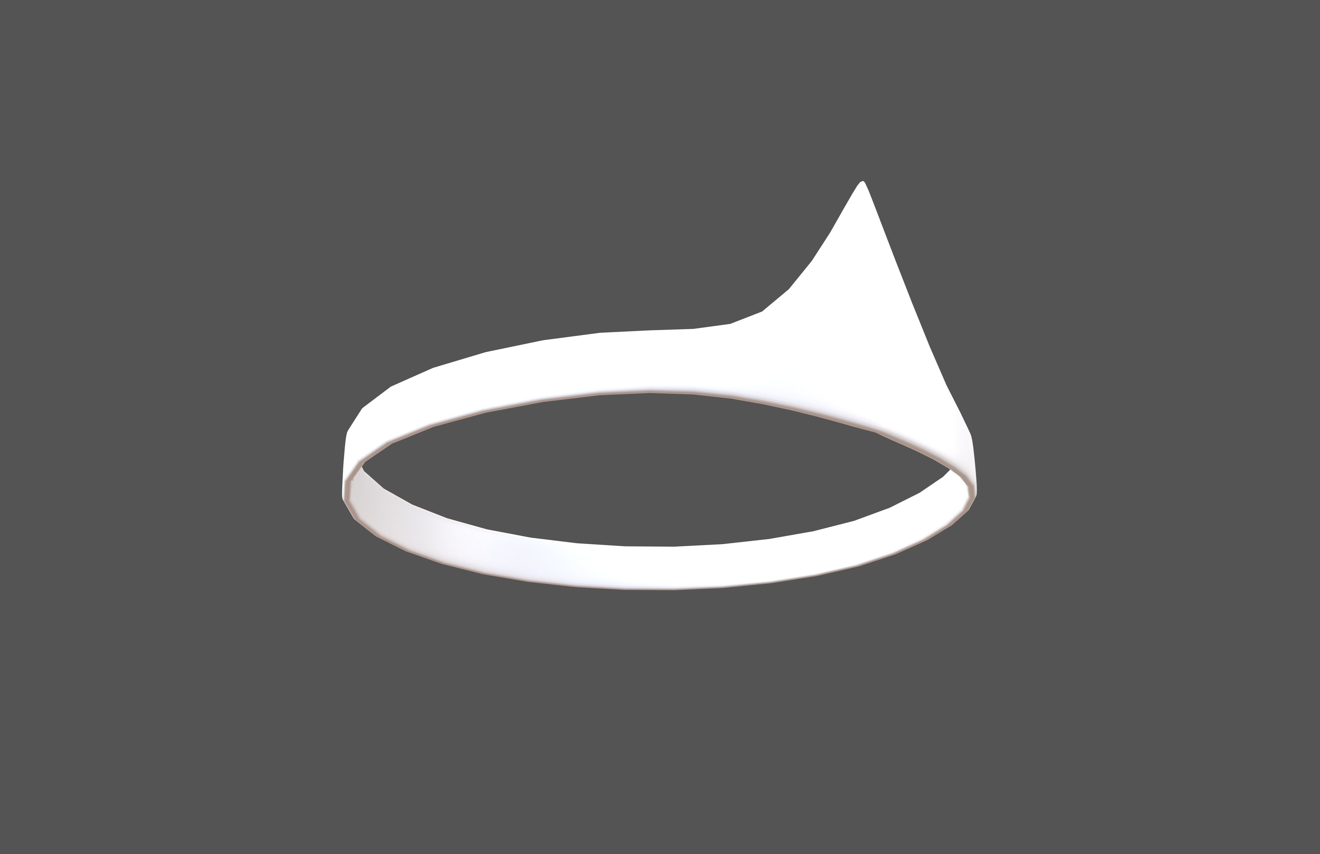 Ghost Headwear v1 001 Low-poly 3D model_4