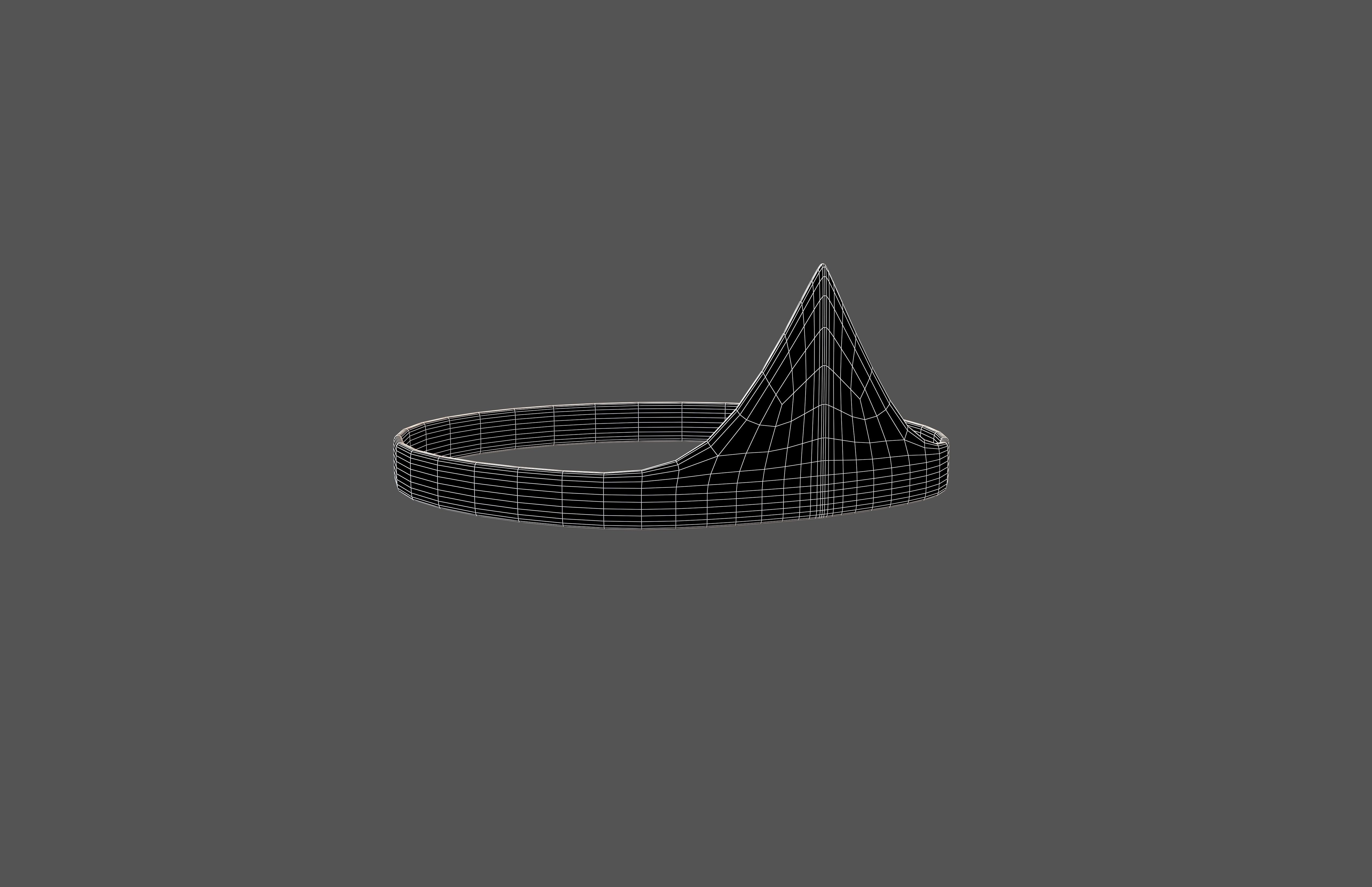 Ghost Headwear v1 001 Low-poly 3D model_5