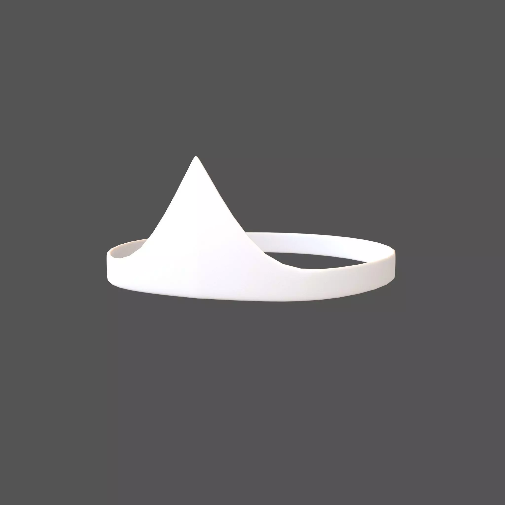 Ghost Headwear v1 001 Low-poly 3D model_0