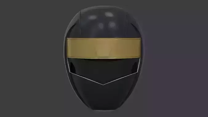 Power Ranger Alien Ranger BlackHelmet