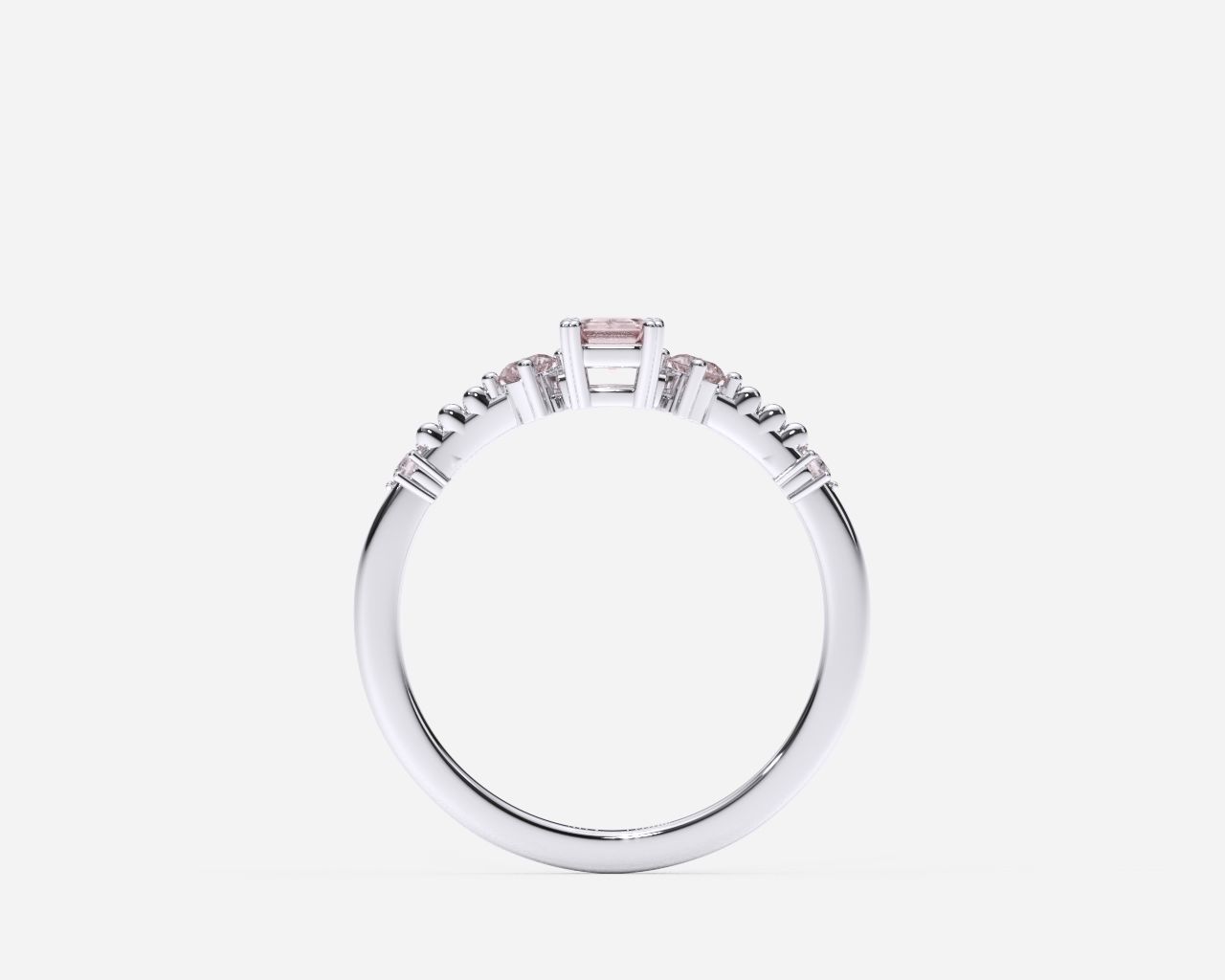 ZDR0175 morganite ring gold 3D print model_3