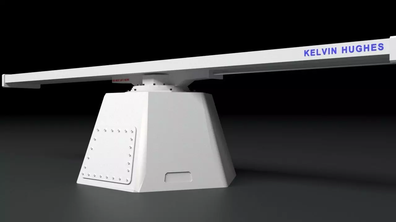 KH Radar Navigation Low-poly 3D model