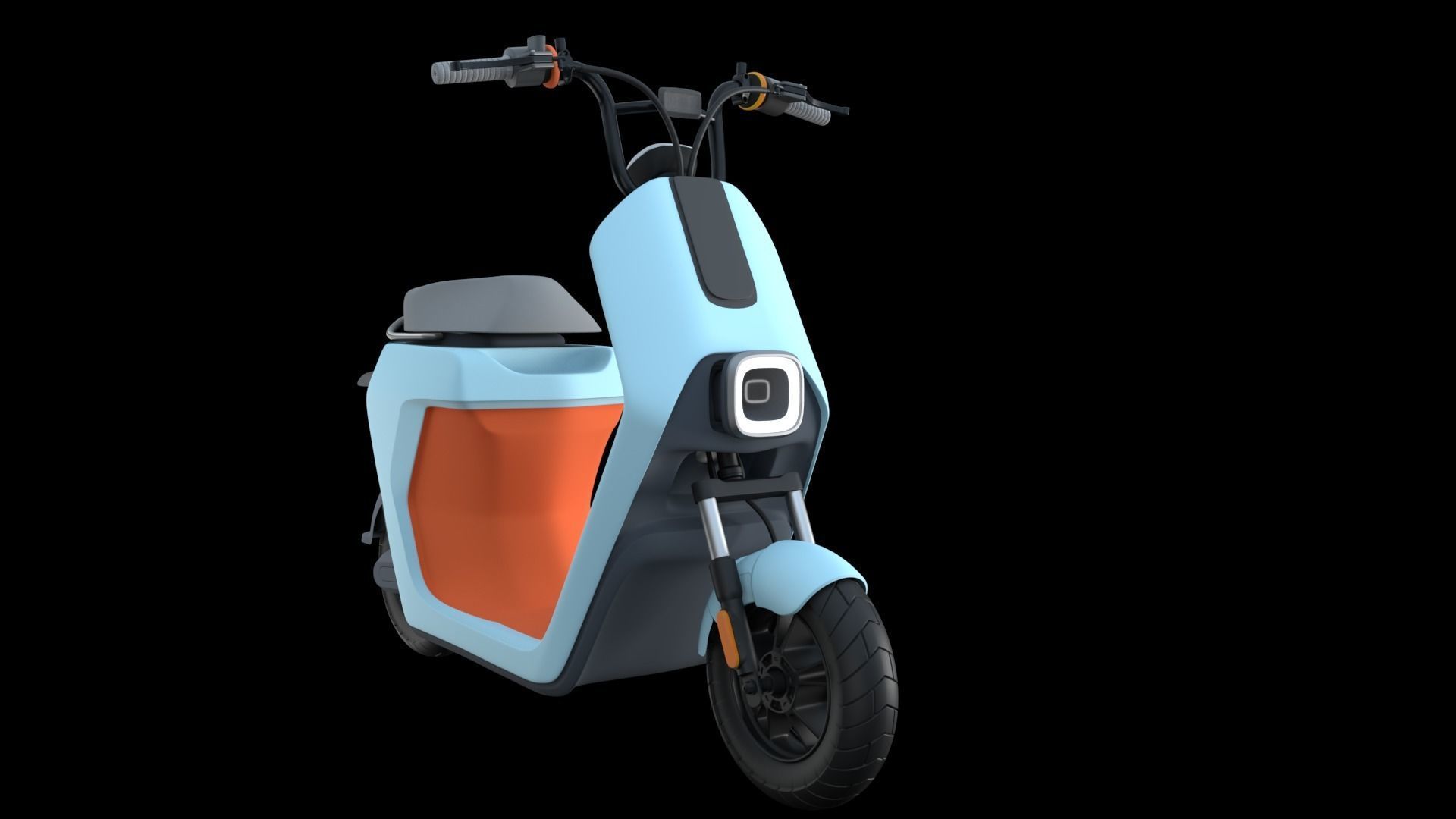 ELECTRIC SCOOTER 3D model_1