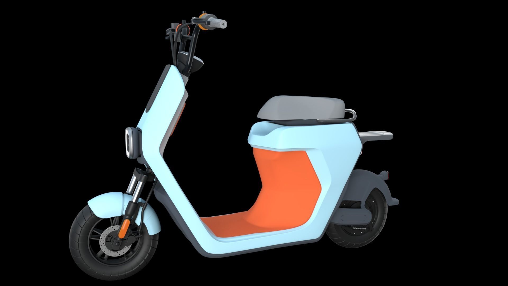 ELECTRIC SCOOTER 3D model_4